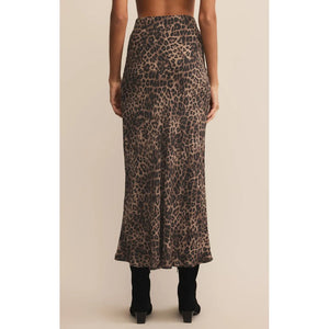 Izabel Leopard Skirt - Z Supply