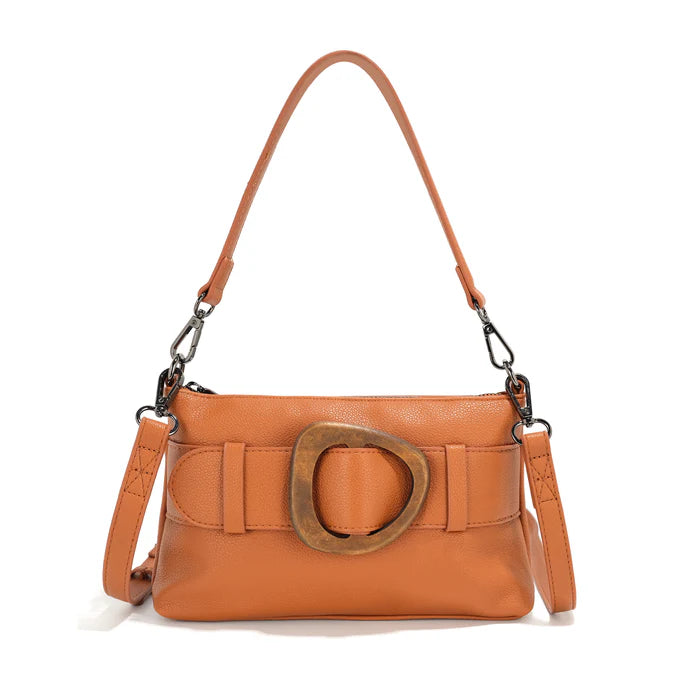 The Suma Baguette Crossbody Bag - Colab