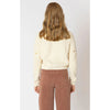 Embroidered Crewneck Cardigan - Dex