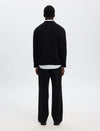 Philip LS Knit Relaxed Crew Neck - Selected