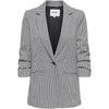 Lettie Life 3/4 Check Blazer - Only