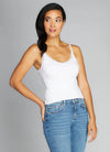Bamboo Tank with Lace - C'est Moi