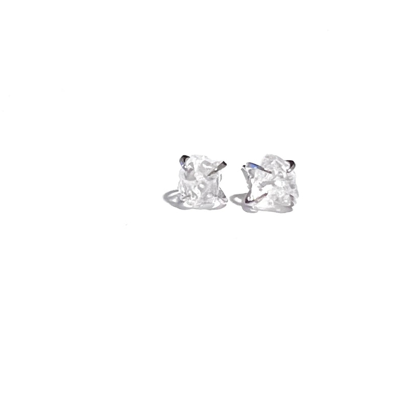 White Quartz Earrings - Royce & Oak