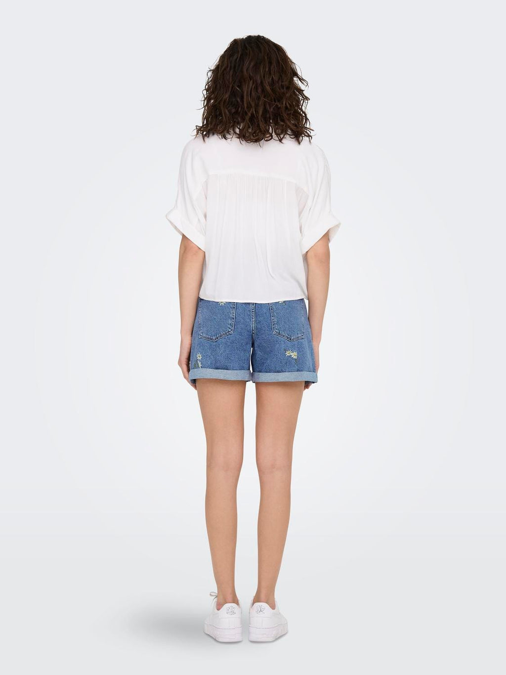 Paula Life S/S Tie Shirt Woven - Only