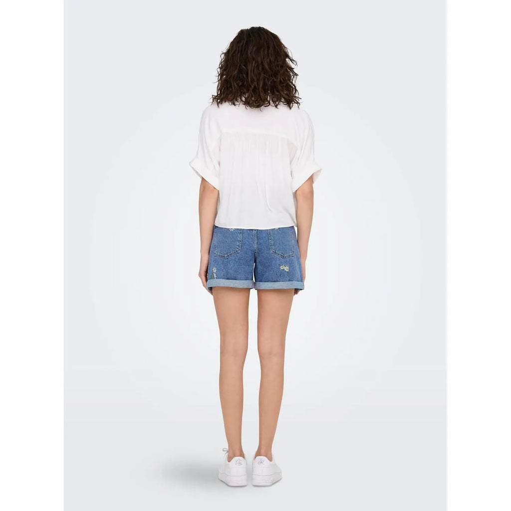 Paula Life S/S Tie Shirt Woven - Only