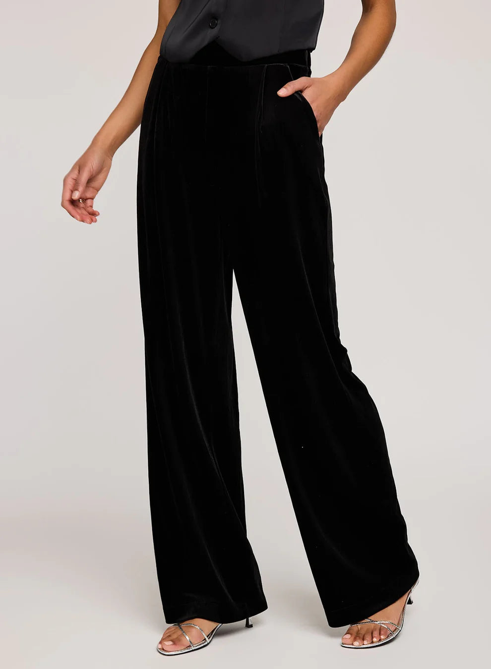 Sylvia Velvet Pant - Gentle Fawn