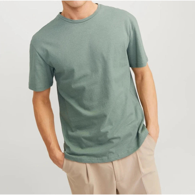 Soft Linen Blend Tee - Jack & Jones