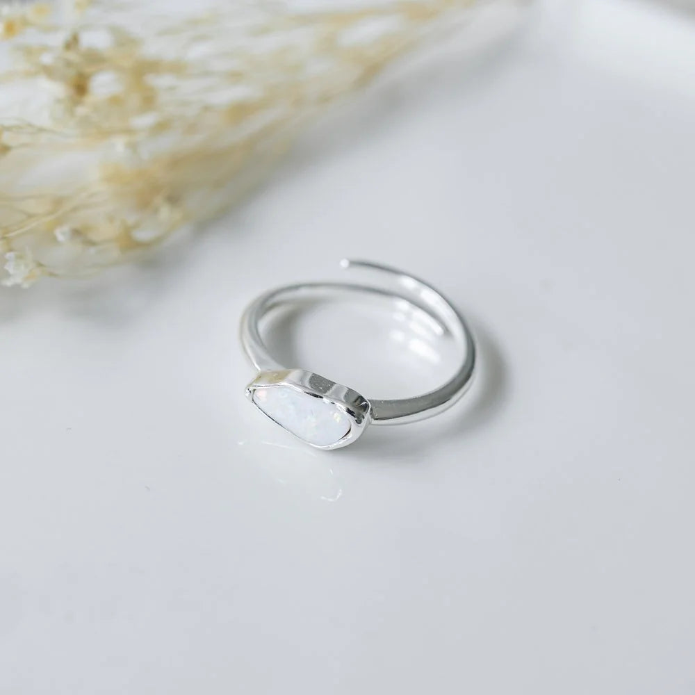 Opal Pebble Ring - Glee