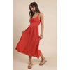 Nina Milkmaid Midi Dress - Sadie & Sage
