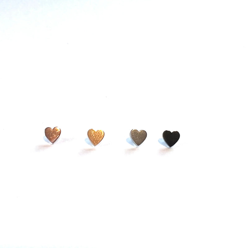 Smaller Heart Earrings - Royce & Oak