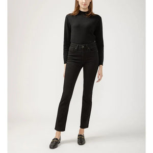 Avery Straight Jean - Silver