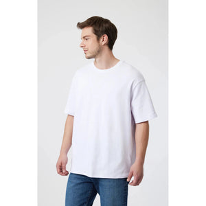 Drop Shoulder T-Shirt - Mavi