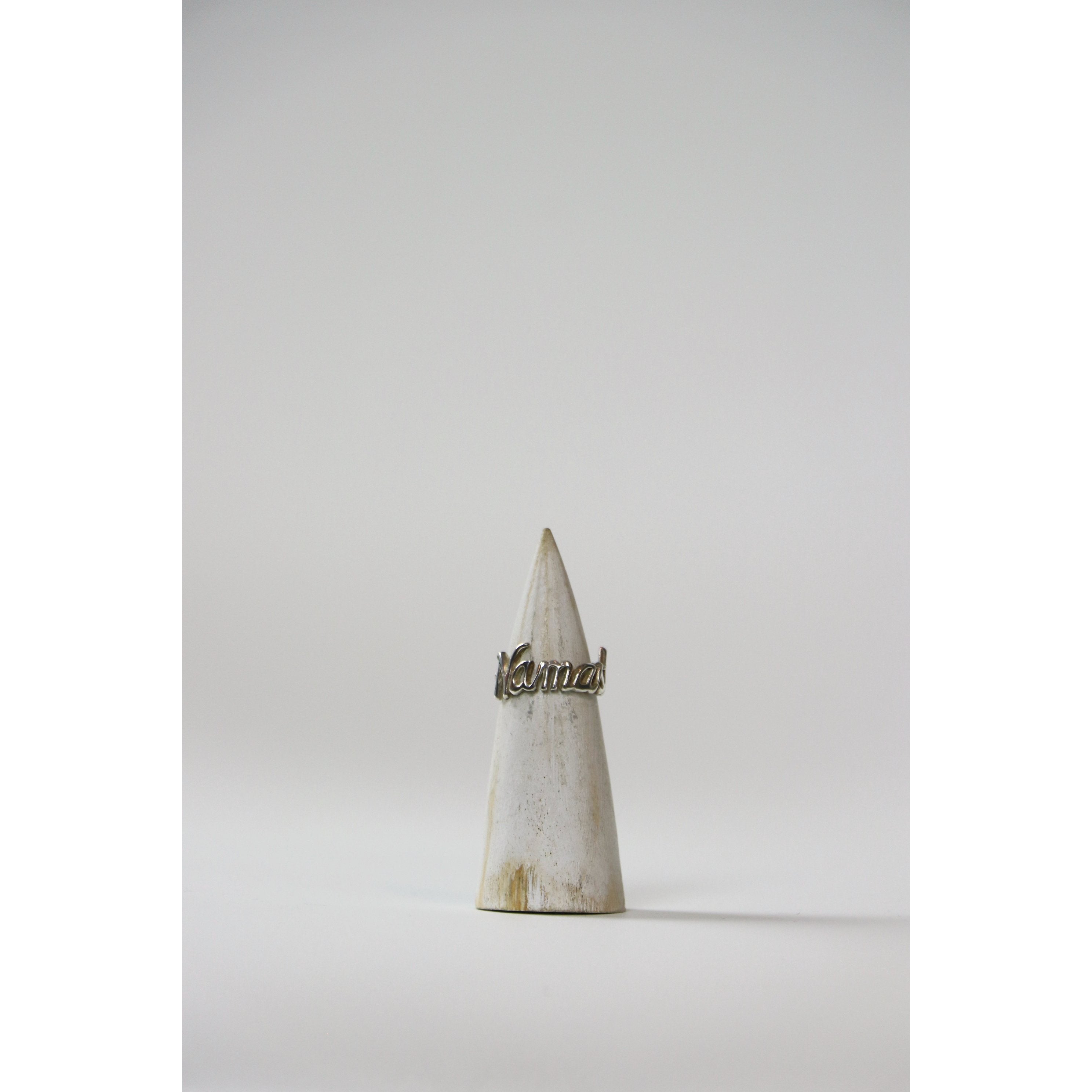 Word Namaste Ring - Freedom - Wall Street Clothing