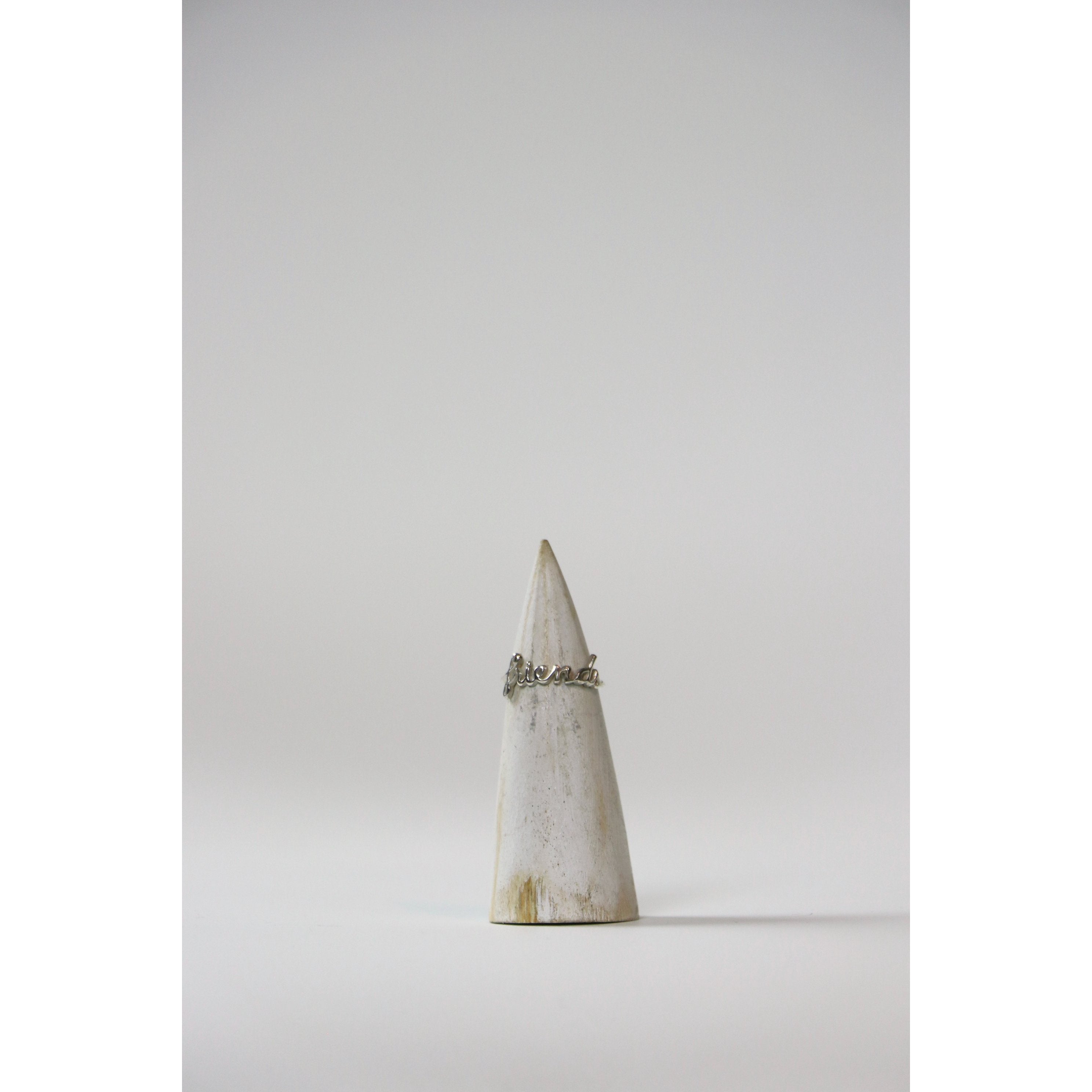 Word Friends Ring - Freedom - Wall Street Clothing