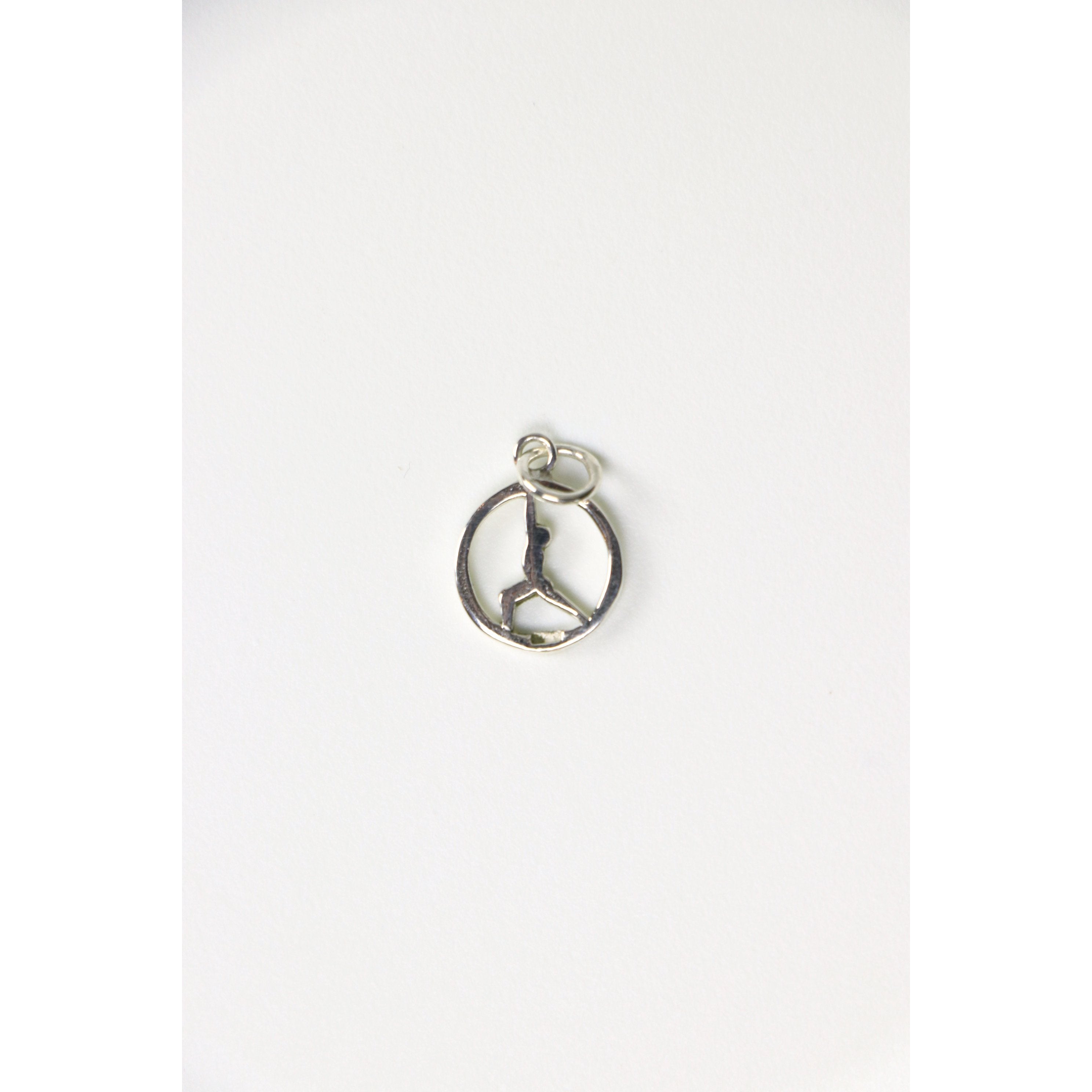 Yoga Reverse Warrior Charm - Freedom - Wall Street Clothing