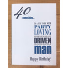 40 Something Man - Paper Queen - Wall Street Clothing