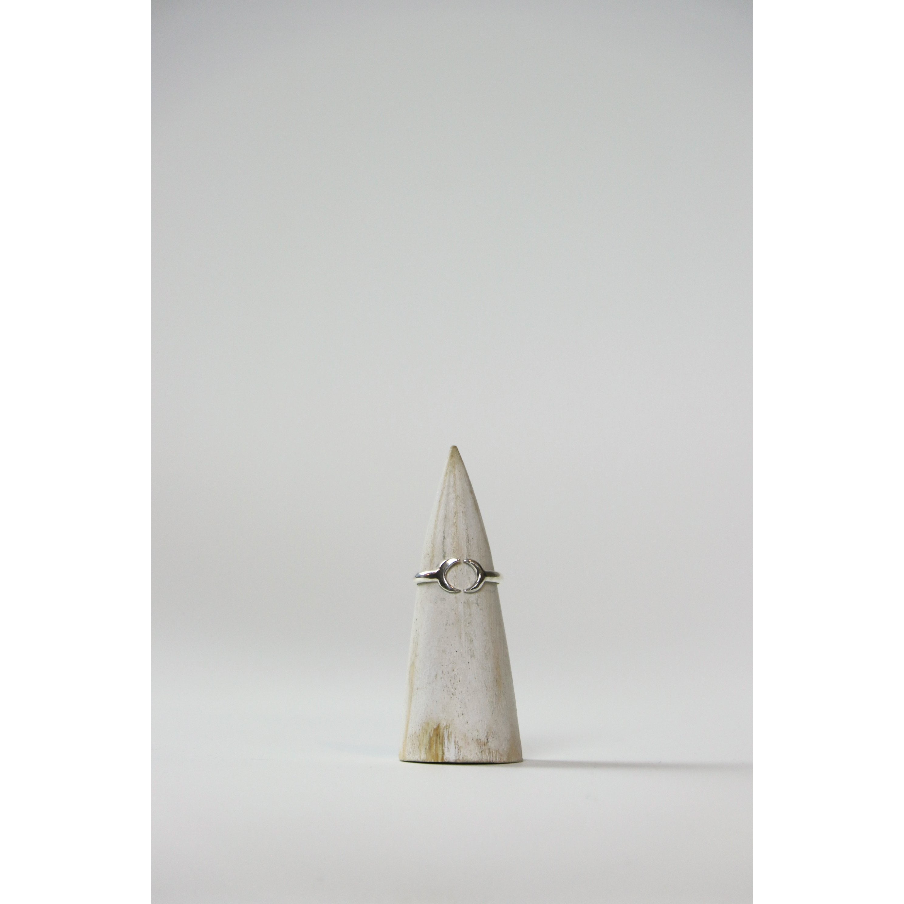 Double Moon Ring - Freedom - Wall Street Clothing