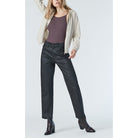 Barcelona Jeather Pant - Mavi - Wall Street Clothing