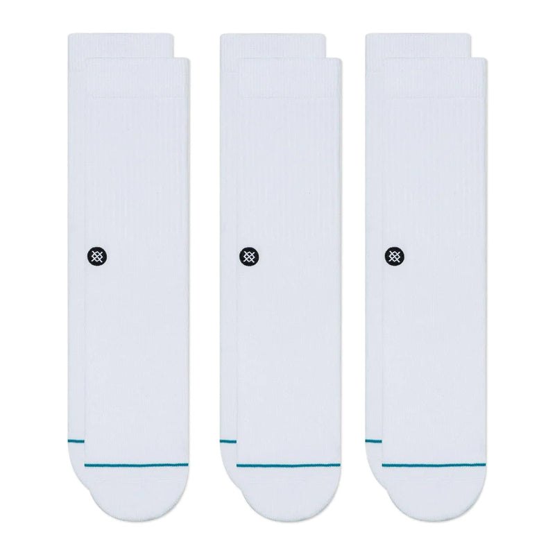 Icon 3 Pack Crew Sock - Stance