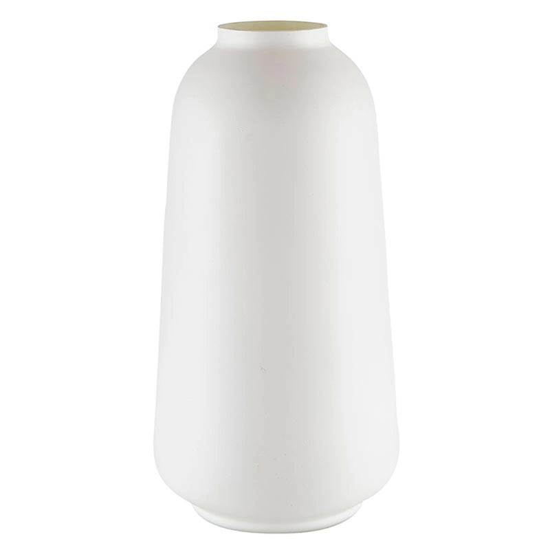 White Matte Cylinder Vase - Creative Brands