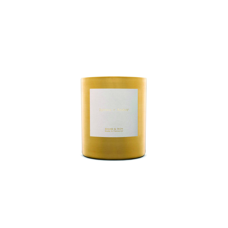 Goldie Spruce + Amber Candle - Brand & Iron - Wall Street Clothing