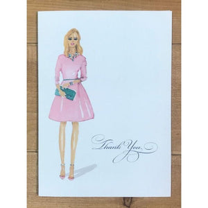 TY Pink Card - Paper Queen - Wall Street Clothing
